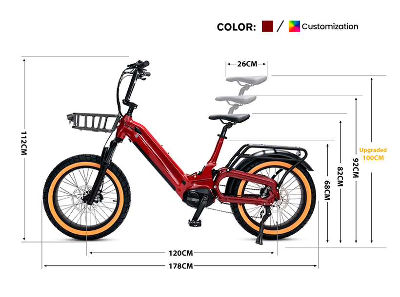 Personalizza la tua E-Bike Mario